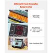Presa termica pentru cani de max 887 ml, incalzire rapida si uniforma, 500 W,  0-220℃, Otel inox, diametru 74 - 87 mm