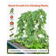 Set 2 spaliere pentru castraveti, plante agatatoare, 90 x 140 cm, Pliabil, 24 x Cleme de fixare