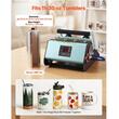 Presa termica pentru cani de max 887 ml, incalzire rapida si uniforma, 500 W,  0-220℃, Otel inox, diametru 74 - 87 mm
