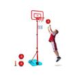 Panou baschet inaltime reglabila 1040-1900 mm, pentru copii, 3 x minge