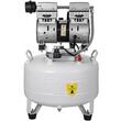 Compresor fara ulei, Vertical, ultra silentios 58 dB, 850W, 30 l, 165 l/min, 8 Bar, 1440 rpm, 2 x manometre