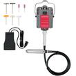 Polizor cu arbore flexibil si pedala, 230 W, viteza variabila 0-18000 rpm, lungime 100 cm