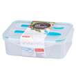 Cutie pentru pranz MagicHome, 2 compartimente, 1.5 litri, cu furculita si lingura, 22x15.2x7.6 cm