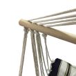 Hamac tip fotoliu Strend Pro Craig, 100 x 50 cm, maxim 150 Kg, bumbac