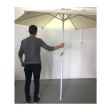 Umbrela plaja Strend Pro Premium Zoe, diametru 230 cm, 34/34 mm, PE