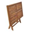 Masa pliabila pentru gradina, Strend Pro Lomborg, lemn de meranti, 135x75x72 cm, culoare maro