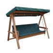Balansoar din lemn Strend Pro Fredericia, 235 x 115 x 180 cm, cu perne 
