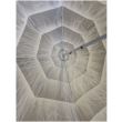 Umbrela pentru plaja Wakiki White, nylon si metal, 180 cm, alba