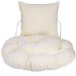 Balansoar pentru gradina Strend Pro Jakarta, max 150kG, rattan artificial, perne incluse