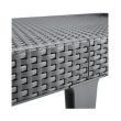 Sezlong pentru gradina Keter Allibert Jaipur, gri, 187.5 x 58.2 x 29 cm
