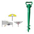 Suport si sfredel pentru umbrele Strend Pro Connor PVC, 43 cm