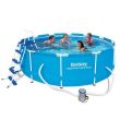 Piscina  Bestway® 56418, dimensiune 3.66x1.00 m, pompa, filtru, scara incluse 