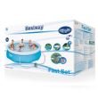 Piscina cu inel gonflabil Bestway 57270, dimensiune 3.05x0.76 m, strat Triplex PVC, pompa filtare inclusa 
