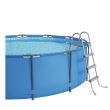 Piscina rotunda cu scara Bestway Steel Pro Max Pool, cadru metalic, pompa de filtrare, 457x107 cm