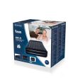 Saltea gonflabila Bestway Queen, pompa electrica si geanta transport incluse, 203x152x46 cm