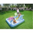 Piscina gonflabila, Bestway Fantastic Aquarium, cu topogan si jucarii gonflabile, 239x206x86 cm
