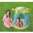 Piscina gonflabila pentru copii, Bestway 54122, parasolar si podea gonflabila