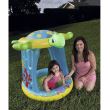 Piscina gonflabila pentru copii, Bestway 54122, parasolar si podea gonflabila