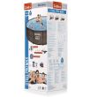 Piscina Bestway® Power Steel™ Deluxe Series™, 56709, ratan artificial, cu scara, pompa si filtru, 3.66x1m