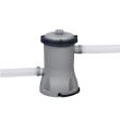 Piscina Bestway® Power Steel™ Deluxe Series™, 56709, ratan artificial, cu scara, pompa si filtru, 3.66x1m