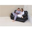 Saltea tip canapea, gonflabila, Bestway 75054, pentru 2 persoane, 188 x 152 x 64 cm, neagra
