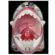 Masca snorkeling pe intreaga fata Strend Pro Shark Pink XS, pentru copii, Roz