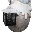 Decoratiune ren, Strend Pro, felinar metalic, inaltime 43.5cm