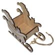 Decoratiune luminoasa Strend Pro Woodeco 35007, material lemn, 17x16x9 cm