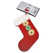 Set 5 cizmulite decorative Strend Pro XO157C, lemn, 11 cm