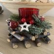 Decoratiune cu suport lumanare, Strend MagicHome, 12x12x8 cm