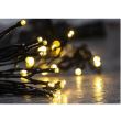 Instalatie de Craciun, Strend Pro MagicHome, lumina calda, 48 led, 3.5m, 3xAA, 8 functii, Timer, IP44