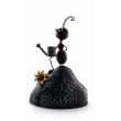 Ghiveci decoratiune gradina Strend Pro Mecco 9100, furnica, tabla, 24x15x35 cm