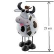 Decoratiune pentru gradina Strend Pro Mecco 1010, Vacuta cu cravata, 16x13x28 cm