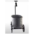 Ghiveci decorativ pentru gradina Strend Pro Mecco 5021, Carucior cu robinet, 30x16x44 cm