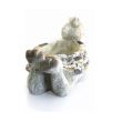 Ghiveci pentru gradina Strend Pro Gecco 2418, Ceramic, Broasca testoasa, 35x16x17 cm