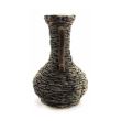 Decoratiune gradina Strend Pro Gecco 58, Vaza pentru flori, ceramic, 27x27x40 cm