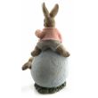 Decoratiune pentru gradina Strend Pro Rabbits Egg Gecco 2418, Ceramic, Led, 26x20x45 cm