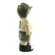 Decoratiune pentru gradina Strend Pro Welcome Boy, Ceramic, lampa solara, 24x18x49 cm