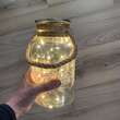 Decoratiune luminoasa pentru craciun, Strend Pro Glass, LED, 3xAAA, 13x23.5 cm