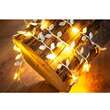 Instalatie luminoasa MagicHome Frunze, 20 led, 2xAA, lungime 1.9 m, lumina calda