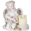 Lampa Strend Pro Angel Girl, 17.5x14.5x17.5 cm, Led, ceramica