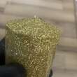 Lumanare decorativa Strend Pro Champagne, dimensiune 5.5x12 cm