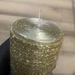 Lumanare decorativa Strend Pro Champagne, dimensiune 5x9.5 cm
