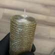 Lumanare decorativa Strend Pro Champagne, dimensiune 5x9.5 cm
