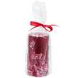 Lumanare decorativa Strend Pro Winter Red, dimensiune 7x12.5 cm, rosie