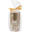 Lumanare decorativa Strend Pro Winter Silver, dimensiune 7x12.5 cm, argintie