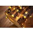 Instalatie luminoasa MagicHome Globulete si stelute, 20 led, 2xAA, lungime 1.9 m