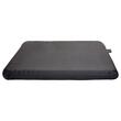 Perna ortopedica cu gel racoritor, Suport ergonomic, 430 x 465 x 35 mm, Negru, Husa detasabila
