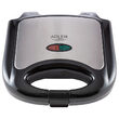 Sandwich maker 750W, Corp si maner izolate termic, indicator luminos, Gri/Negru