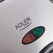 Sandwich maker 750W, Corp si maner izolate termic, indicator luminos, Gri/Negru